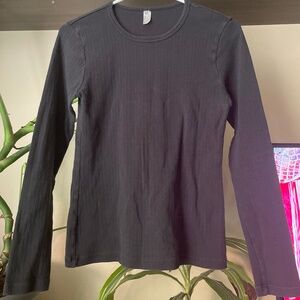 American Apparel black shirt